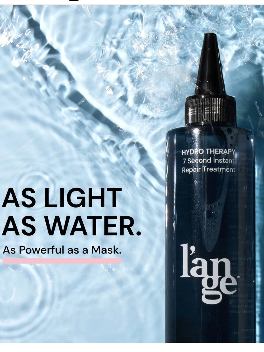 NWOB Lange Hydro Therapy 7 Second Repair Treatment